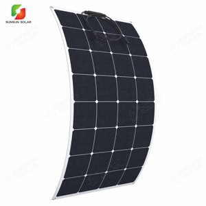 Haute efficacité solaire 32 <span class=keywords><strong>cellules</strong></span> <span class=keywords><strong>Sunpower</strong></span> 110W 18V photovoltaïque panneau solaire flexible - Product Image 2