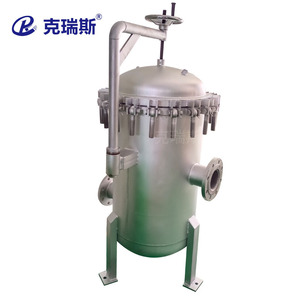 คริส ฟิลเตรชั่น ถุงกรองสแตนเลส DN40 อุปกรณ์กรองน้ำแบบแรงดัน - Product Image 2