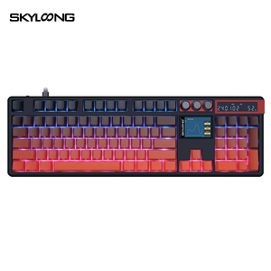 Nouveauté GK104Pro avec calculatrice vocale, trois modes, programmable 8K, barre d'espace séparée, prise en charge de l'écran LCD RVB couleur 2 pouces, clavier - Product Image 3