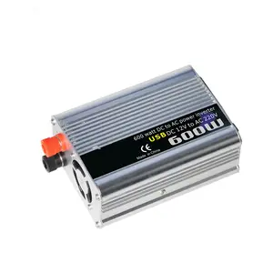 最流行的600W 12V 24V DC至交流110V 220V 230V 240V改装正弦波功率逆变器，用于汽车电器