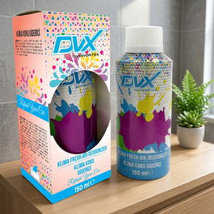 DVX Klima Fresh Modern Aerosol Spray 150 ml Long-lasting Scent Natural Fragrance No Electricity Required Car AC Interior Odor - Product Image 2