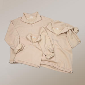 Conjunto de <span class=keywords><strong>sudadera</strong></span> <span class=keywords><strong>y</strong></span> chándal para correr personalizado para niños Trajes a juego de Estilo Vintage para familias con logotipo personalizado Colección Mom Me - Product Image 2