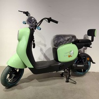 Vélo électrique urbain de haute qualité 350W/500W 48V 14 pouces à deux places avec moteur à moyeu arrière et écran LCD électronique