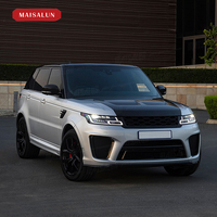 Kit de carrocería de conversión de accesorios de apariencia completa para Range Rover Sport 2014-2017 Update 2022 SVR Style Body Kit