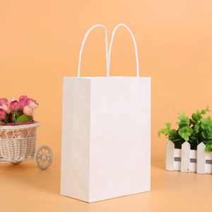 Sac à emporter personnalisé avec votre propre logo pour restaurant, restauration rapide, sac en papier kraft biodégradable avec poignée - Product Image 3