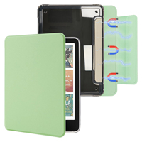 Étui de protection magnétique détachable en cuir PU pour liseuse Kindle 12e génération 6 pouces (2026) avec dos transparent – Vente en gros