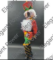 Nouvelle Arrivée : Costume de Père Noël à Miroir, Tenue de Danse de Noël et d'Halloween, Spectacle de Mariage pour Adultes