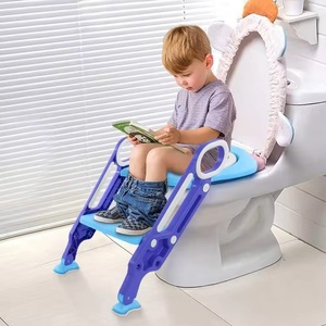 Nouveau Siège de Pot pour Bébé et Enfant 2024 avec Échelle et Housse, Chaise Pliante d'Apprentissage de la Propreté pour Garçons et Filles, Urinoir d'Apprentissage - Product Image 1