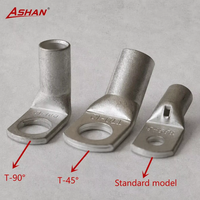 Type T 90 °   Embout de câble en cuivre à angle droit SKF90-10-6, bornes de connexion de fil à sertir