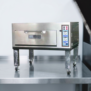 Nuevo Horno de Convección Industrial Eléctrico Comercial Automático de 1 Plataforma y 2 Bandejas, Alta Temperatura, para Harina de Trigo y Leche, Control Digital, Grande - Product Image 1