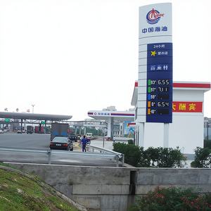 ป้ายราคาแบบพลิกแม่เหล็กสำหรับปั๊มน้ำมัน บริการตนเอง - Product Image 3