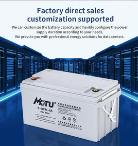 Batteries au plomb-acide MOTU 12V 7Ah/9Ah/38Ah/65Ah : Conception sans entretien, installation facile, commodité plug-and-play - Product Image 6