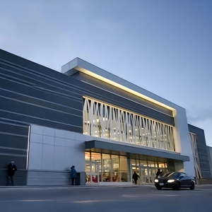 Cao Cấp Hiện Đại Tiên Tiến Chất Lượng Cao Lớn Khoảng Kim Loại Xây Dựng Không Gian <span class=keywords><strong>Prefab</strong></span> Kết Cấu Thép Nhà Kho Hội Thảo - Product Image 1