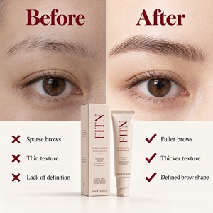 FITN Crema Regeneradora para Cejas 20ml, Crema Nutritiva, Reparadora y Fortalecedora para Cejas Más Llenas y Gruesas, para Mujeres, con Logotipo Personalizado - Product Image 5