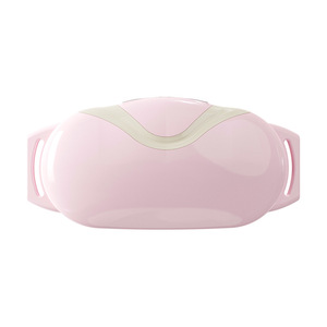 Masajeador Abdominal Tipo U Recargable con Terapia de Calor y Vibración, Color Rosa, para Moldear y Levantar la Espalda - Product Image 1