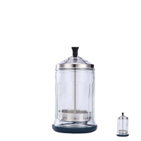 Ciseaux de salon de coiffure transparents Wanmei, emballage en bouteille de verre stérilisée, cosmétiques pour la coiffure, outils de désinfection