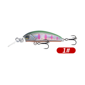 Investissement 3.5g/53mm Long Minnow Leurre En Plastique Faux Appât Submergé Longue Langue <span class=keywords><strong>Plaque</strong></span> pour La Pêche À L'achigan Balançant Natation Posture - Product Image 6