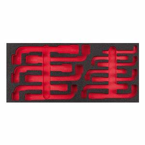 Boîte à outils Usag 519 M 291N13V 13 compartiments 415x188x45 mm EVA étanche peinte avec plateau jusqu'à 30l de capacité - Product Image 1