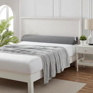 Coussin de lit triangulaire en mousse à mémoire de forme en fibre de bambou avec poches latérales, taille <span class=keywords><strong>Cal</strong></span> King (72x10 po), pour combler l'espace entre les matelas et le cadre, idéal pour dormir - Product Image 3