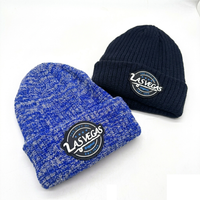 Al por mayor, puños de forro polar grueso de invierno, con mezcla de tejido de punto y goma acanalada, camuflaje/puntos bicolor, logotipo personalizado, cortavientos y transpirables