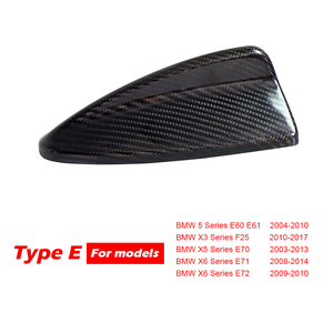 En Fiber De Carbone véritable Antenne <span class=keywords><strong>Aileron</strong></span> De Requin Pour <span class=keywords><strong>BMW</strong></span> E90 E92 F20 F30 F10 F34 G30 F15 F16 <span class=keywords><strong>F21</strong></span> F45 f01 En Fiber De Carbone Couverture D'antenne - Product Image 6