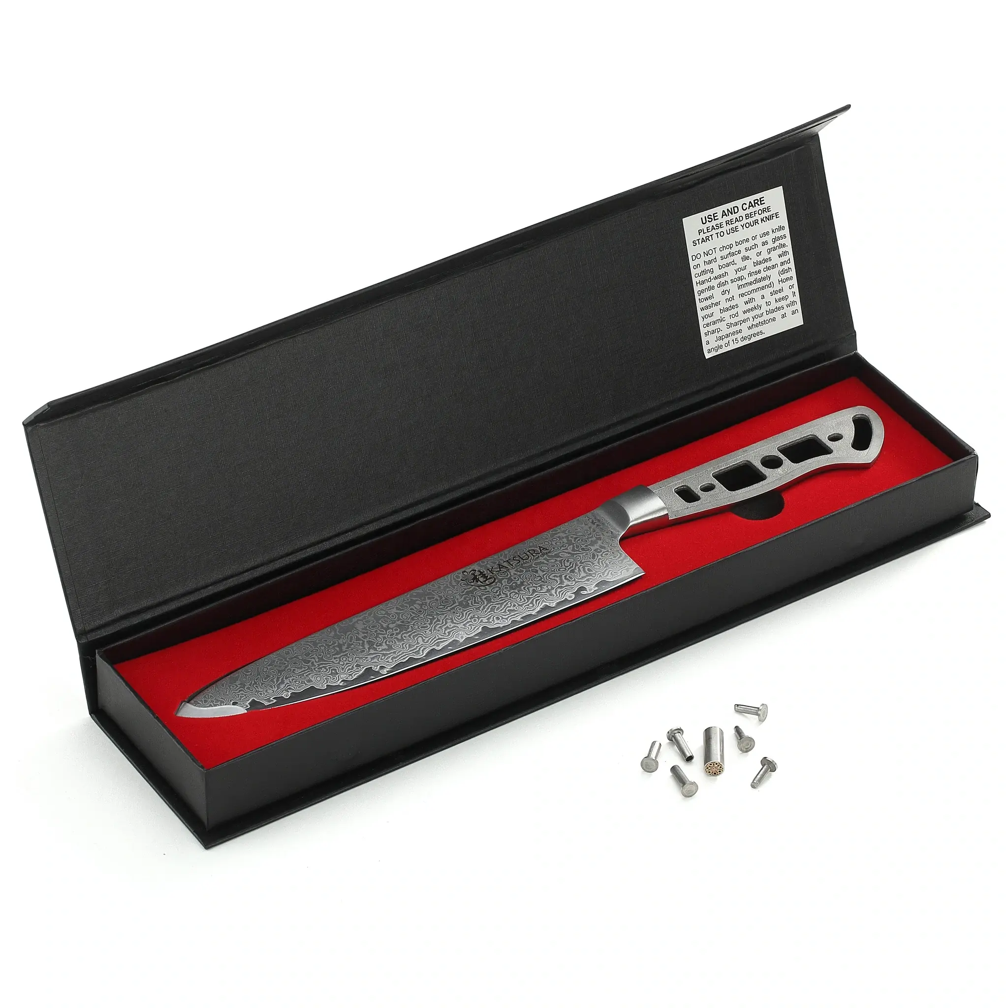 Дамасские кухонные ножи с чистым лезвием, Набор японских поварских ножей vg10 «сделай сам», запчасти для ручных инструментов без ручки