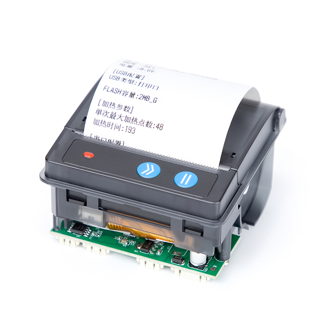 Thermal Printer 5~9V 58mm Embedded Thermal Receipt Printer Serial Port Secondary Development Printing Module TTL/RS232
