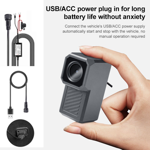 Cámara para Motocicleta 2K UHD Impermeable con WiFi 5G, Grabadora <span class=keywords><strong>de</strong></span> Conducción para Bicicleta Eléctrica y Scooter, Cámara <span class=keywords><strong>de</strong></span> Acción Portátil DVR para Seguridad en Ciclismo - Product Image 3