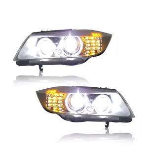 SJC Auto per <span class=keywords><strong>BMW</strong></span> serie 3 E90 2005-2012 gruppo faro <span class=keywords><strong>318</strong></span> 320 325 luci di marcia diurna a LED modificate - Product Image 5
