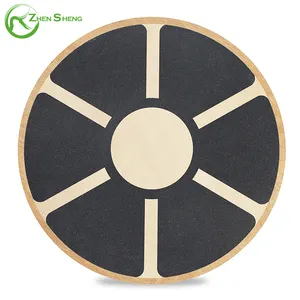 Zhensheng Eco Friendly Round Non Slip Fit Balance Board 1.0 Surf For Bodybuilding Balance Training