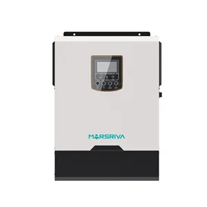 Marsriva เครื่องแปลงกระแสไฟฟ้าพลังงานแสงอาทิตย์ออฟกริด5000VA คลื่นไซน์บริสุทธิ์5000วัตต์ไวไฟภายนอกสำหรับใช้ในบ้าน