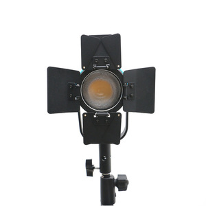 CMT-60 LED Stage Spotlight Photography Fill <b>Light</b> Studio Lighting Four <b>Leaf</b> Barn Doors - Product Image 1