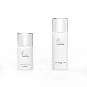 Nouvelle bouteille de base de maquillage 30 ml, bouteille de crème solaire 50 ml, bouteille de crème BB/lotion, trousse de maquillage solaire - Product Image 6