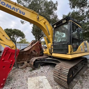 โครงการก่อสร้างคุณภาพสูง สภาพเกือบใหม่: รถขุดไฮดรอลิกแบบตีนตะขาบ Komatsu PC130 มือสอง น้ำหนัก 13 ตัน - Product Image 1