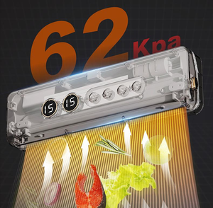 Machine de mise sous vide alimentaire portable sans fil rechargeable par USB, étanche, avec double écran numérique, pour usage domestique - Product Image 4