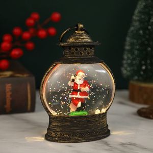 Luz Nocturna LED Ovalada de Plástico con Inyección de Agua, Funciona con Pilas, Decoración Navideña para el Hogar, Regalo Creativo, Directo de Fábrica - Product Image 5