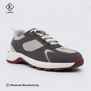 Fabricant de chaussures LANCI, chaussures en daim de luxe pour hommes, chaussures de sport personnalisées, baskets tendance pour hommes, chaussures haut de gamme pour hommes - Product Image 2