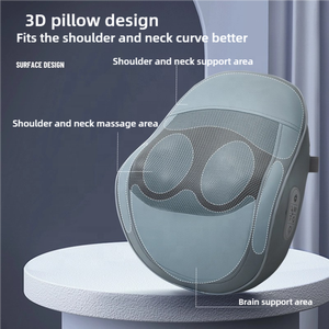 Nacken massage gerät mit Heat Car Massage Stuhl polster Kneten des Rücken massage geräts für die Verwendung im Home <span class=keywords><strong>Office</strong></span>-Sitz - Product Image 2