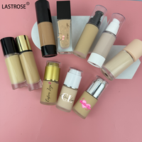 Fond de teint liquide longue tenue, waterproof, contrôle du sébum, fini mat, pour tous types de peaux