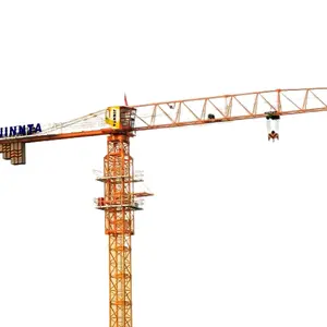 Hot sale hsh in italy new flat top manufacture price JINNTA tower crane QTZ80(C6010-6)