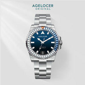 Shagelocer-montre automatique pour hommes, étanche, 2022 m, mécanique, saphir, avec déploiement lumineux, pour plongée, 2202E9, nouvelle collection 100 - Product Image 2