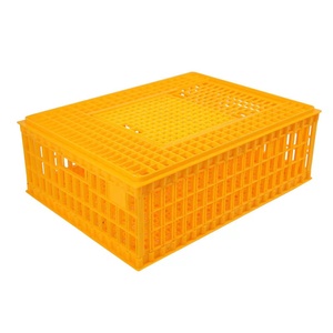 PP material bird transport chicken crates plastic transport boxes 75*55*29cm live chicken transport cage