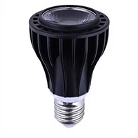 Ampoule LED PAR20 12W pour culture de plantes, spectre complet 3000K-6000K, pour la germination, la floraison et la fructification, culot E26/E27, CRI98, lampe pour plantes en aluminium
