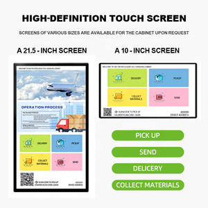 Fabricante de Casilleros Inteligentes para Paquetes, Gabinete de Entrega de Paquetes de Múltiples Puertas, Buzón con Control por WiFi y Aplicación para Residencias - Product Image 3