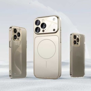 Sang trọng chất lượng cao Frosted Ag Glass Cover quay lại lens film Đối với <span class=keywords><strong>iPhone</strong></span> 16 Pro Max trường hợp trông giống như 17 Pro Max - Product Image 4