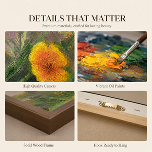 Pintura <span class=keywords><strong>al</strong></span> Óleo Impasto <span class=keywords><strong>de</strong></span> <span class=keywords><strong>Amapolas</strong></span> Pintada a Mano sobre Lienzo, Arte Texturizado <span class=keywords><strong>de</strong></span> Flores Amarillas y Naranjas para Decoración <span class=keywords><strong>de</strong></span> Dormitorio y Baño, Venta <span class=keywords><strong>al</strong></span> Por Mayor - Product Image 4