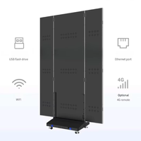 Pantalla LED Plegable Portátil para Interiores P2 con Xxx-tv para Publicidad en Tiendas de Ropa