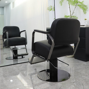 Sillón de Barbería Nórdico de Lujo, Moderno y Minimalista, Silla de Peluquería Hidráulica Profesional para Salón de Belleza de Alta Gama - Product Image 3
