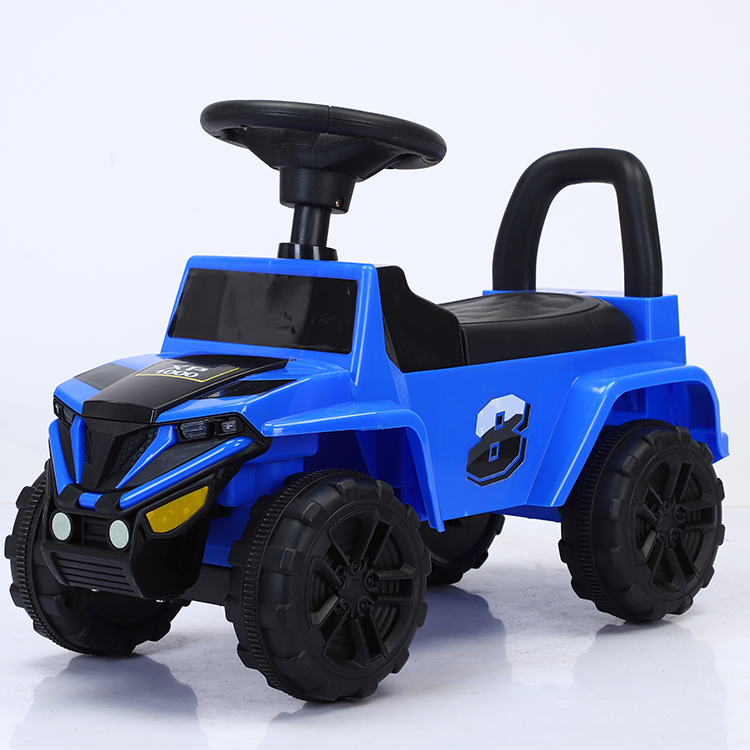 Unisex Plastic Ride-On Toy Car for Kids Aged 5 to 7 Years Manual Power Kids