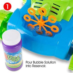 Bubble <strong>Lawn</strong> <strong>Mower</strong> for Kids Automatic Bubble Machine with Music Sounds Best <strong>Toys</strong> for Boys Girls Ages 3 -12 Years Old - Product Image 4